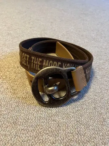 D&G 브라운 벨트 남성용