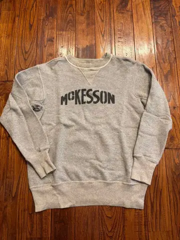 웨어하우스 맨투맨 그레이 사이즈 38