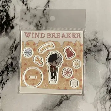 윈블레 SD 캐릭터 아크릴 스탠드 & 부품 선물 ver. 사쿠라 하루카