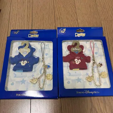 더피 스트랩 파랑 빨간색 2종 세트