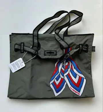 미사용 라쿠제트 에코백 S 사이즈 그레이