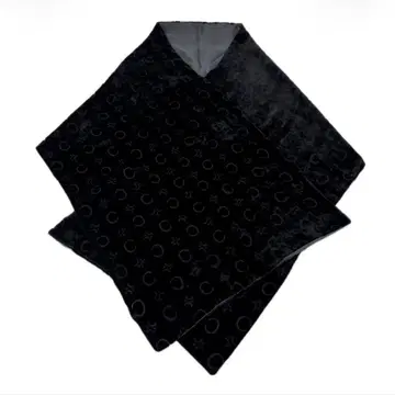 스톨 이탈리아제 블랙 비스코스 레이온 70%, 실크 30% (숄)