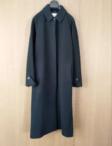 스티븐 앨런 롱 코트 블랙