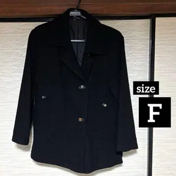 K&Mcollection 여성용 코트 블랙