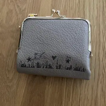 진보초 냥코당 가마구치 이단 접이식 지갑