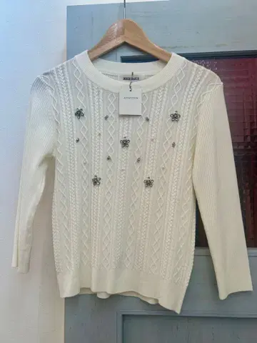 미사용 택 포함 MISCH MASCH 비즈 탑스