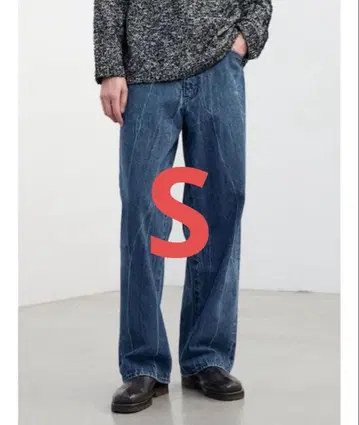 VINTAGE SLUB STRAIGHT DENIM S 사이즈 LIDNM