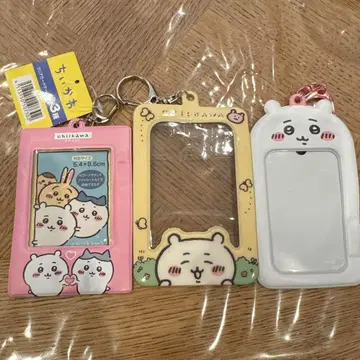 치이카와 한국 한정판 사진 홀더 트레이딩 카드 케이스 하치와레 토끼