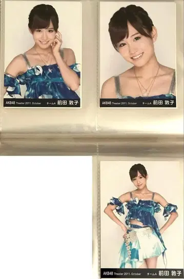 AKB 2011 Oct 마에다 아츠코 브로마이드