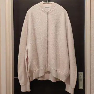 릴랙스 핏 돌먼 니트 블루종