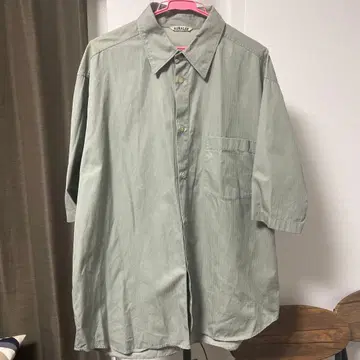 AURALEE WASHED FINX HERRINGBONE SHIRTS