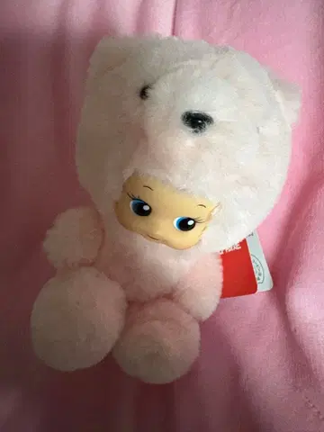 곰 코스튬 큐피 봉제 인형