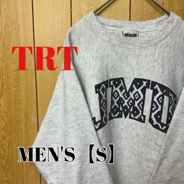 TP176 [ US 수입 ] TRT 맨투맨 [ 남성용 S ] 화이트 계열