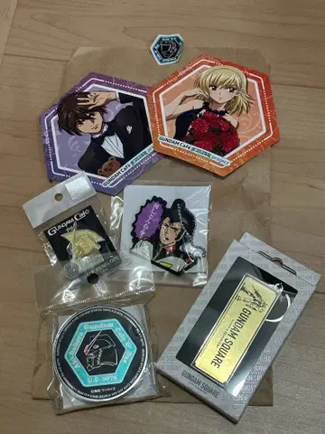 건담 카페 캐릭터 굿즈 6종 세트