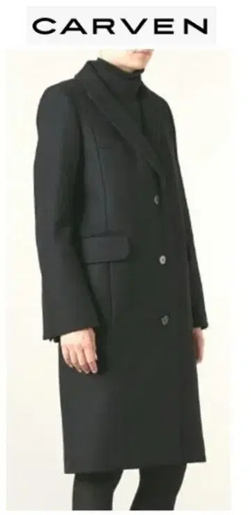 CARVEN 체스터 코트 38