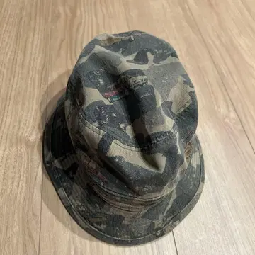 버킷햇 카모플라쥬 자동차 패턴