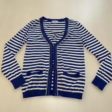 로이스크레용 보더 가디건