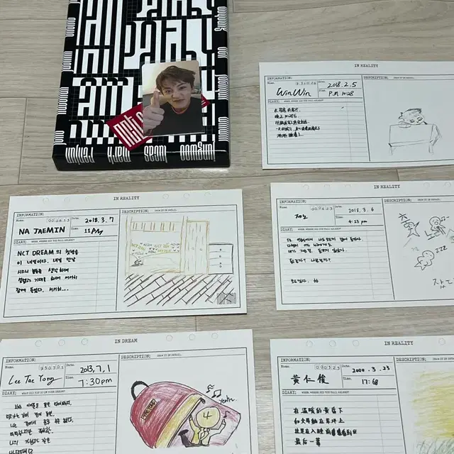 엔시티 엠파시 앨범 마크 포카 양도합니다