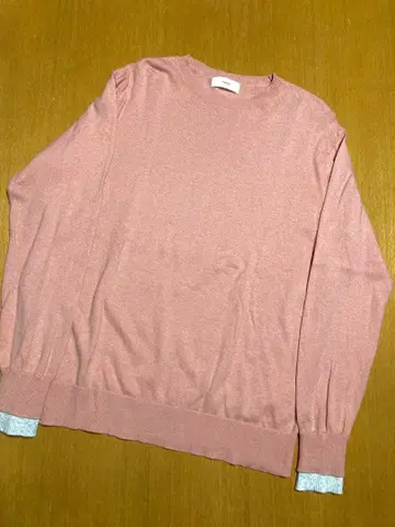 [ YARRA 야라 ] 코튼 캐시미어 니트 더스티 핑크