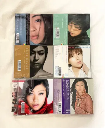 [오비 포함] 우타다 히카루 앨범 6장 세트
