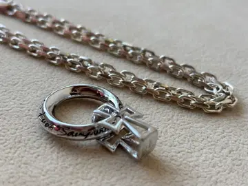 실버 크로스 반지 목걸이 925 silver