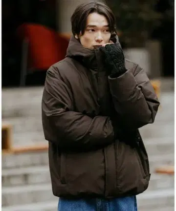 green labelrelaxing 별주 TAION 리버서블 다운 자켓