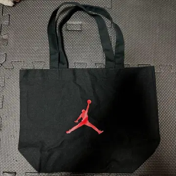 레어! 새상품 Jordan 에코백 블랙 레드