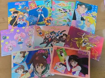 세일러문 R 점보 카드 9장 세트