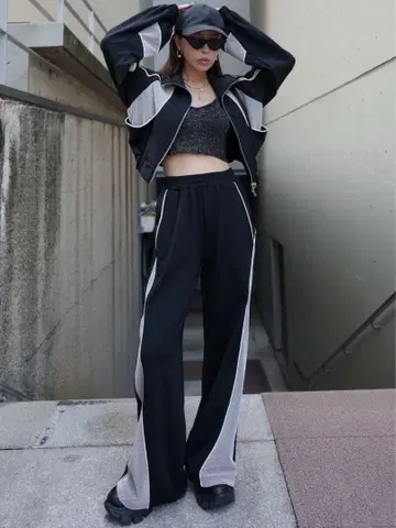 글램 립스 그램립스 셋업 저리 메쉬 팬츠