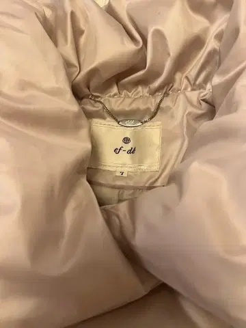 ef-de 다운 자켓 사이즈 7 충전솜 다운 90%