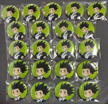 헌터헌터 곤 글리터 캔뱃지 세트 애니메이트 페어