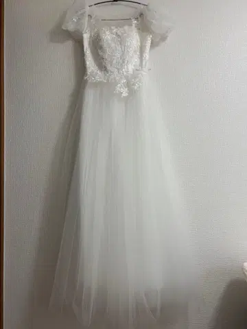 화이트 웨딩 드레스 XS