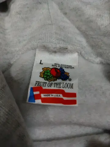 usa 90's 프룻 오브 더 룸 칼리지 맨투맨 후드티