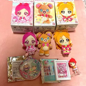 프리큐어 마스코트 블라썸 모후룬 블루 가챠 큐어 루즈