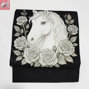 화이트 말과 장미의 나고야 오비 1