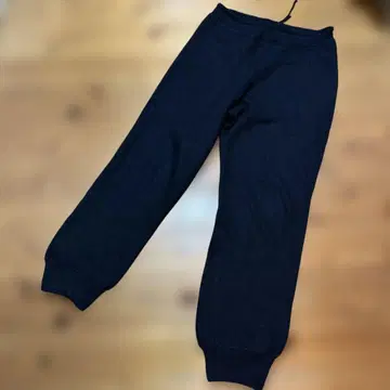 45rpm 울 100% 네이비 맨투맨형 팬츠