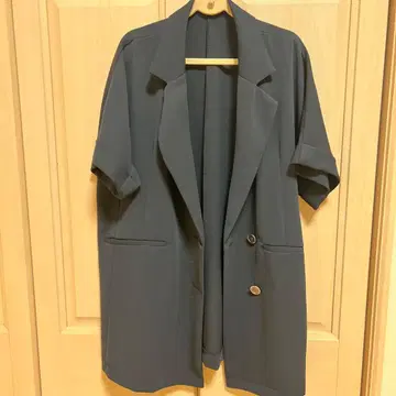 af comfry 다크 네이비 테일러드 자켓