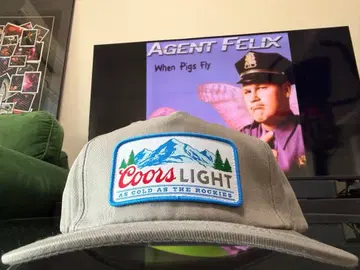 USA 쿠어스 라이트 Coors Light BEER 캡 그레이