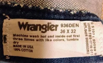 한정 가격 usa 90's Wrangler 데님