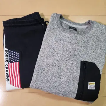 RODEO CROWNS 트레이닝복 팬츠 세트