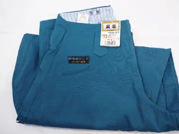 도라이치 TORAICHI 초롱팔분 W73 도라이치 블루 작업 바지