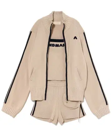 andmary Zoe 풀 집업 세트업 후드티만