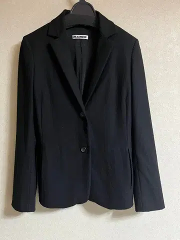 질 샌더 34 울 자켓 블랙 여성용