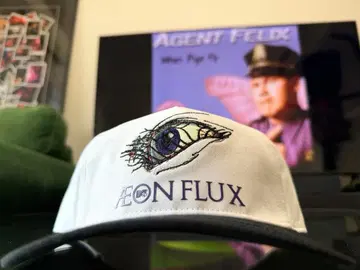 USA SF 애니메이션 AEon Flux 이온 플럭스 캡 화이트