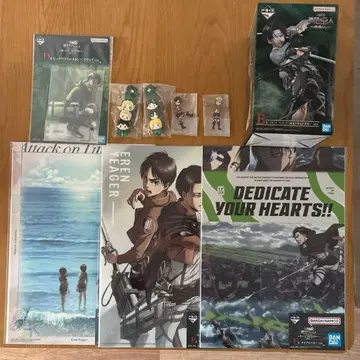 [미개봉 새상품] B상 리바이 피규어 진격의 거인 제일복권 묶음 판매