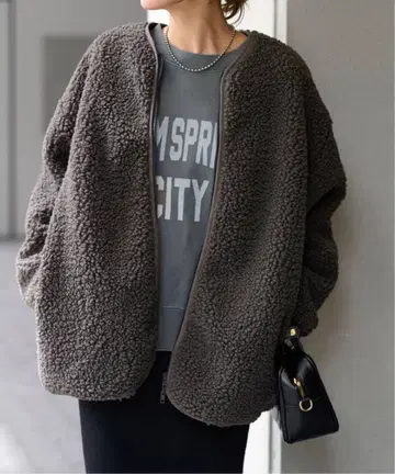 별주 [ Champion ] 보아 플리스 자켓