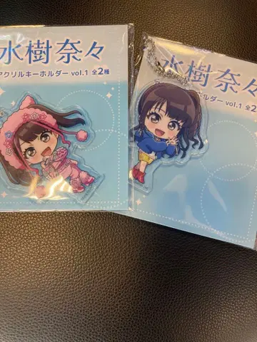 GIGO 한정판 미즈키 나나 콜라보 아크릴 키링 vol.1 전 2종