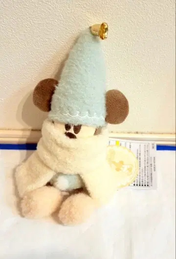 릴린린 인형 배지 스카이블루