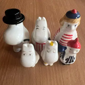 ARABIA 무민 피규어 6개 세트