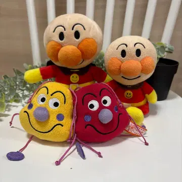 호빵맨 봉제 인형 세트